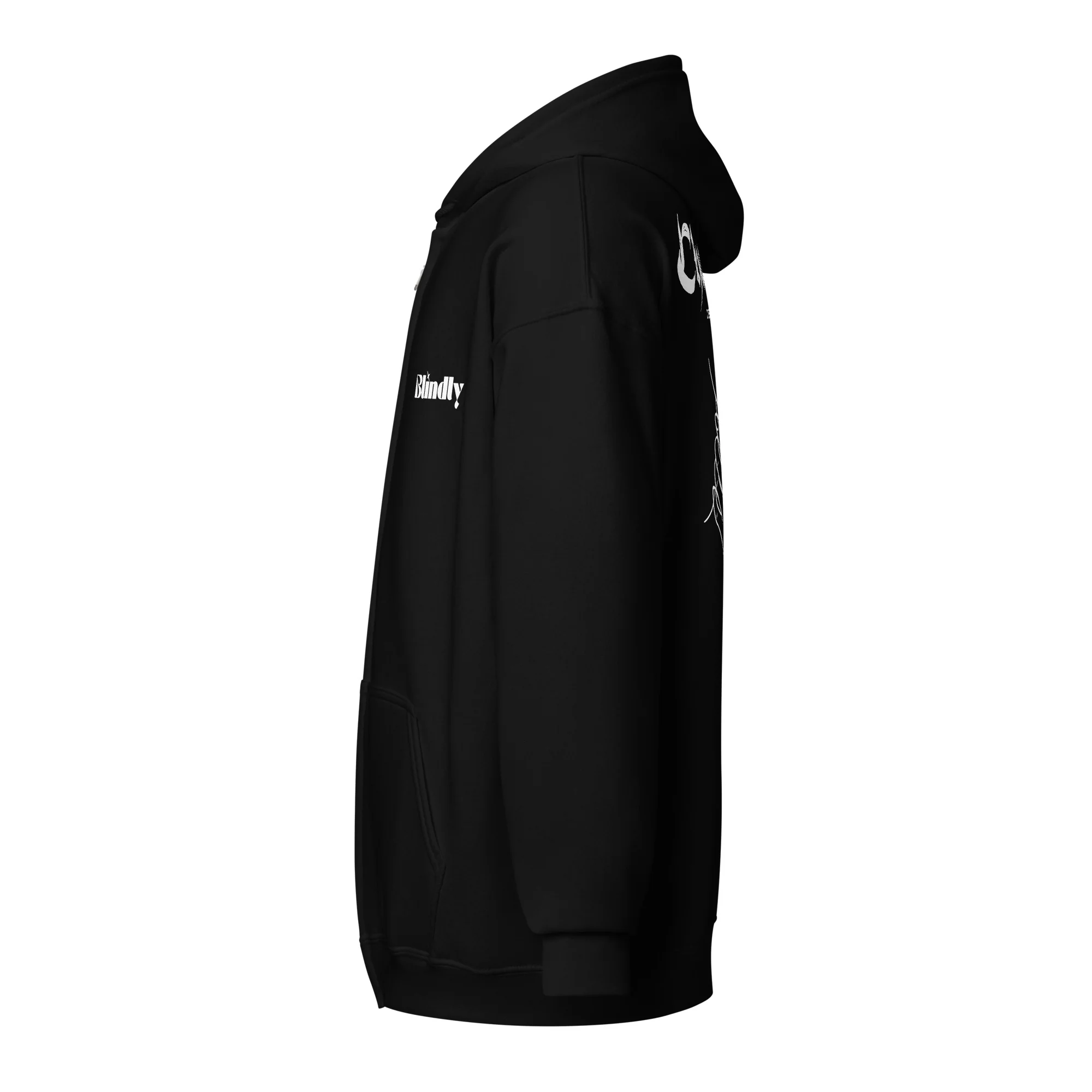 Choke Me Respectfully Unisex heavy blend zip hoodie - Image 8